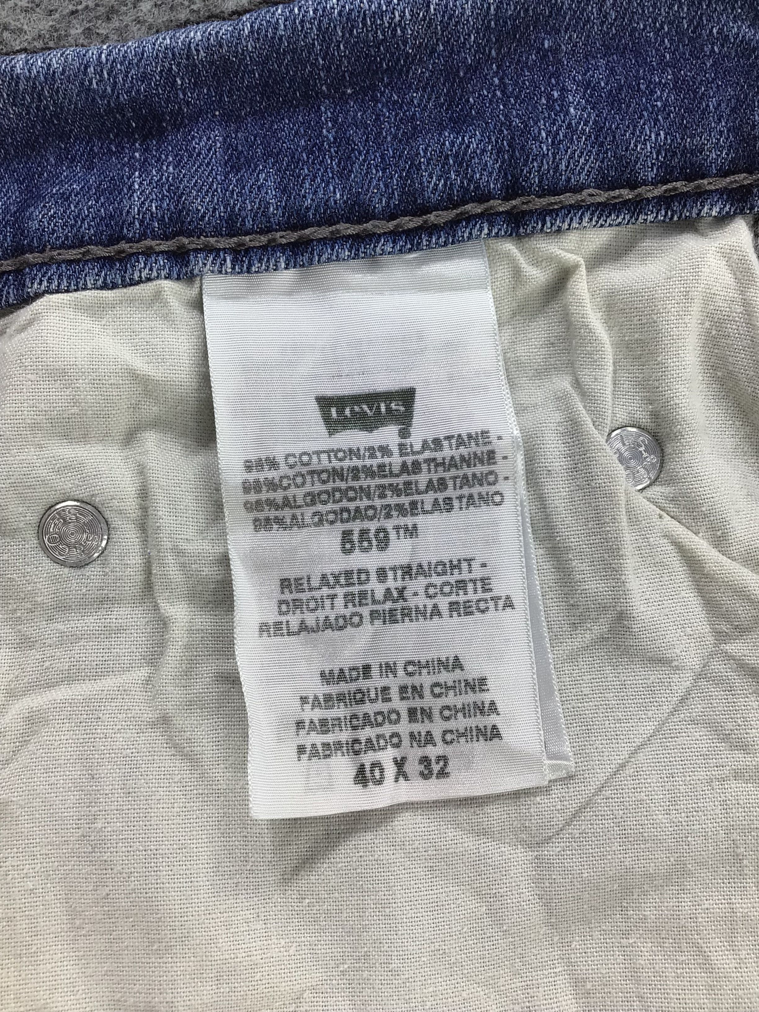 Levi's Vintage Levis 559 Jeans -J833 Size US 41 - 11 Thumbnail