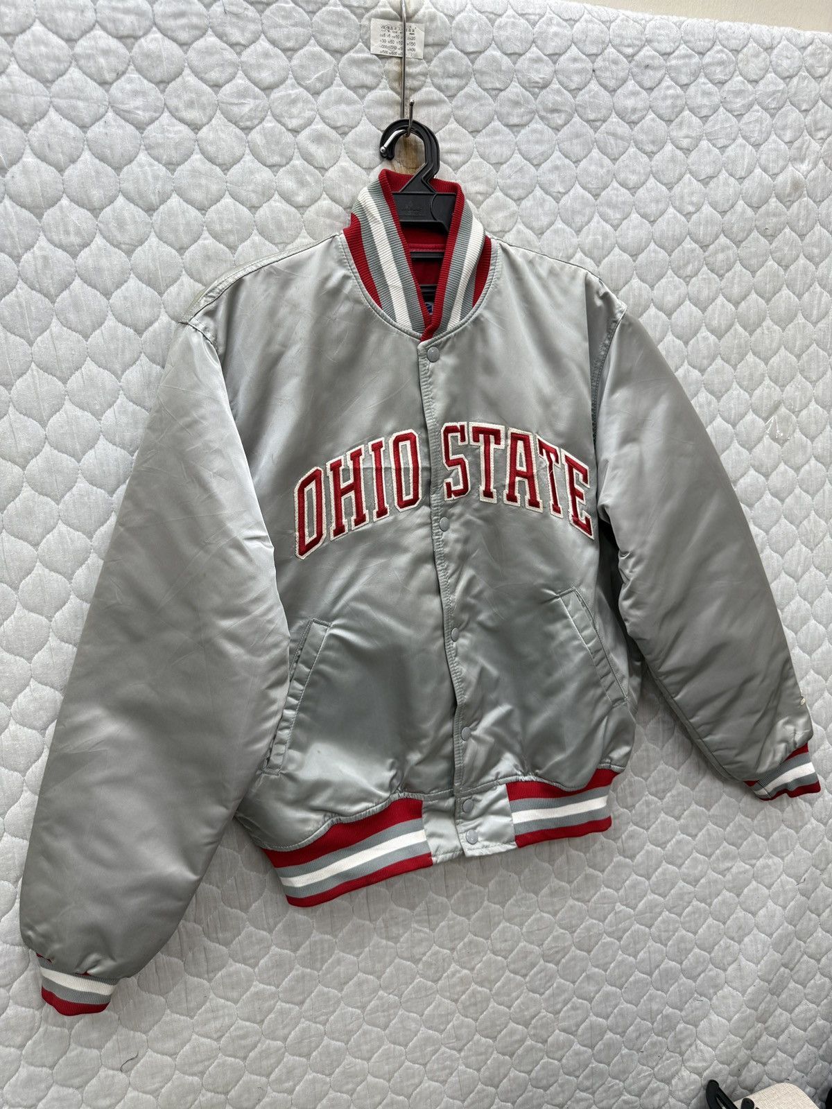 Starter 🔥🔥🔥ARCHIVE VTG STARTER OHIO STATE VARSITY JACKET Size US L / EU 52-54 / 3 - 3 Thumbnail