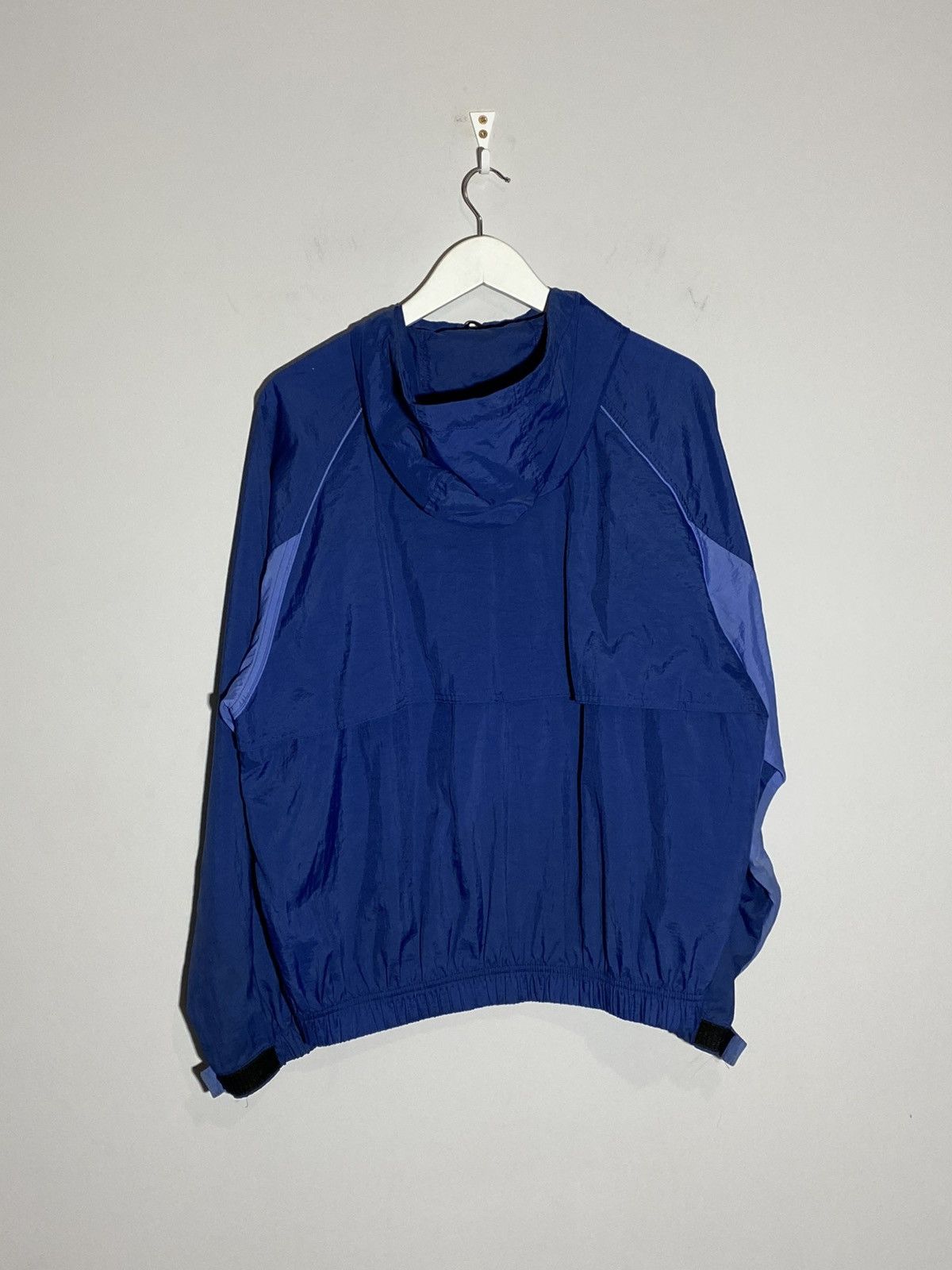 Nike Vintage 90s Light Nike Nylon Jacket Blue Size US M / EU 48-50 / 2 - 2 Thumbnail