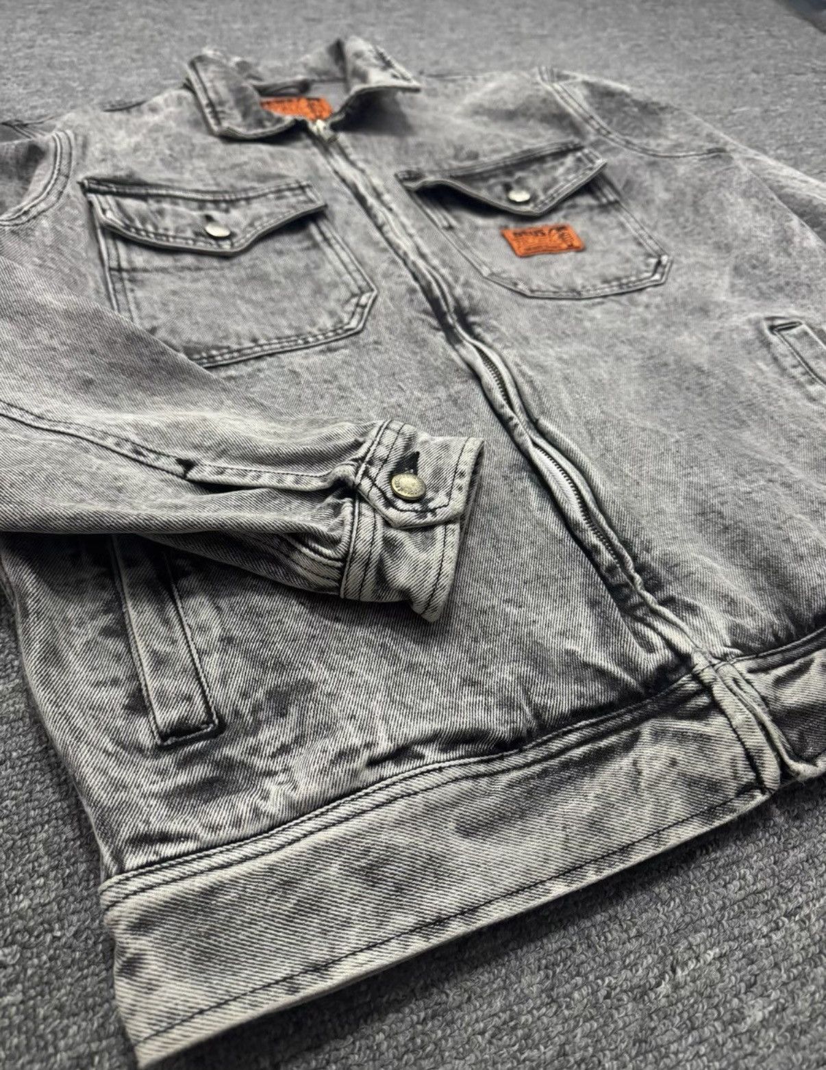 Deus Ex Machina Deus Ex Machina Washed Distressed Denim Jacket Size US M / EU 48-50 / 2 - 4 Thumbnail
