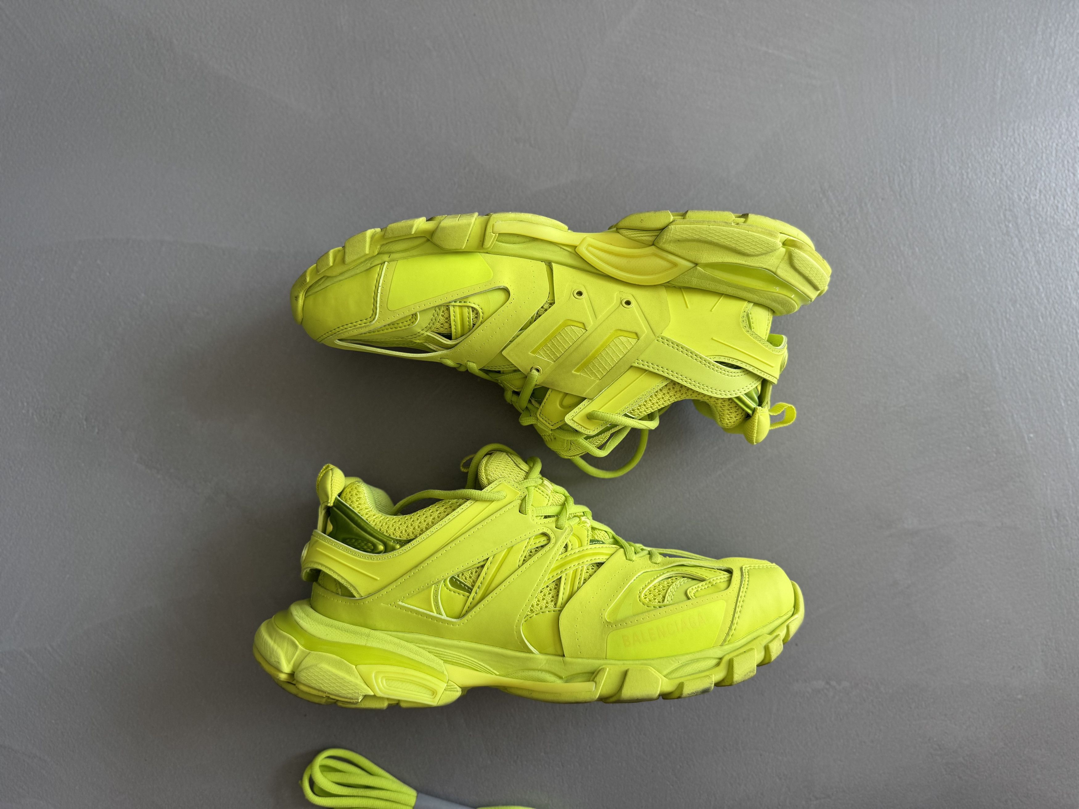 Balenciaga Balenciaga Track Neon Yellow Sneakers Fluorescent Size US 10 / EU 43 - 4 Thumbnail