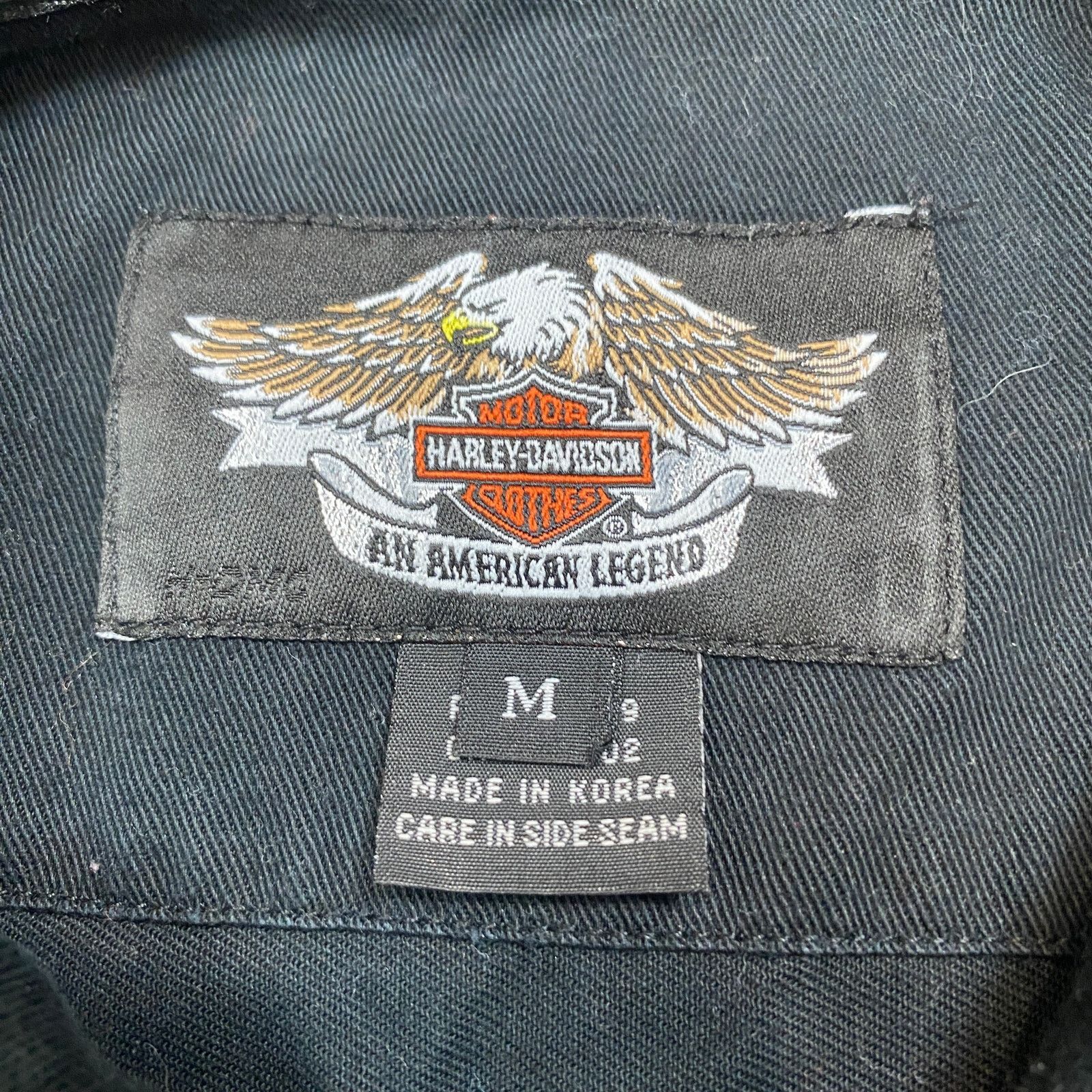 Harley Davidson × Vintage VTG 2005 Harley Davidson Legendary Motorcycles Work Shirt M Size US M / EU 48-50 / 2 - 5 Thumbnail