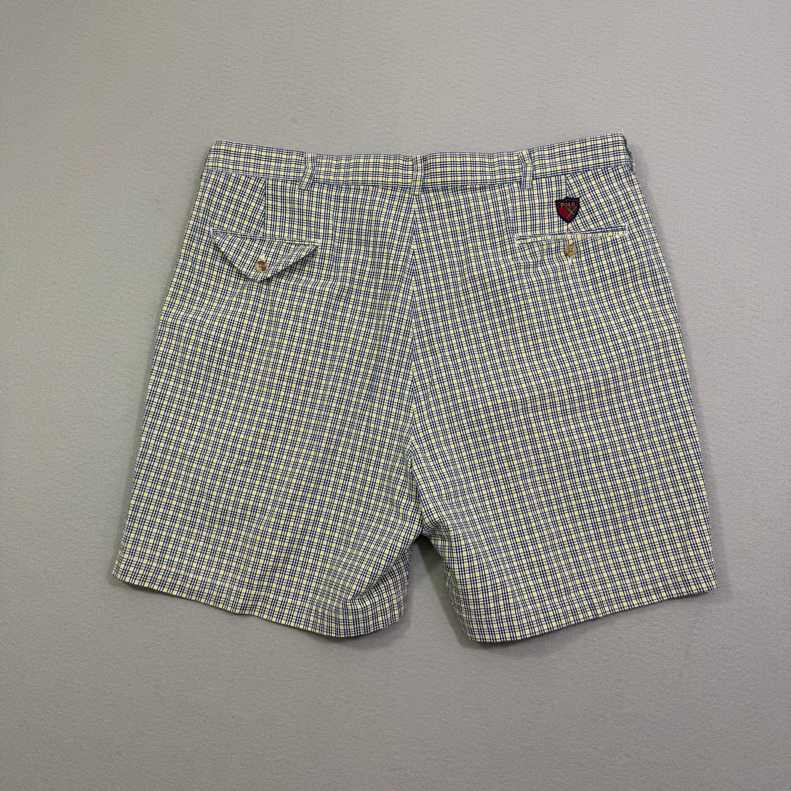 Polo Ralph Lauren Vintage Polo Golf Ralph Lauren Shorts 40 Plaid 7" Inseam 90s Size US 40 / EU 56 - 7 Thumbnail