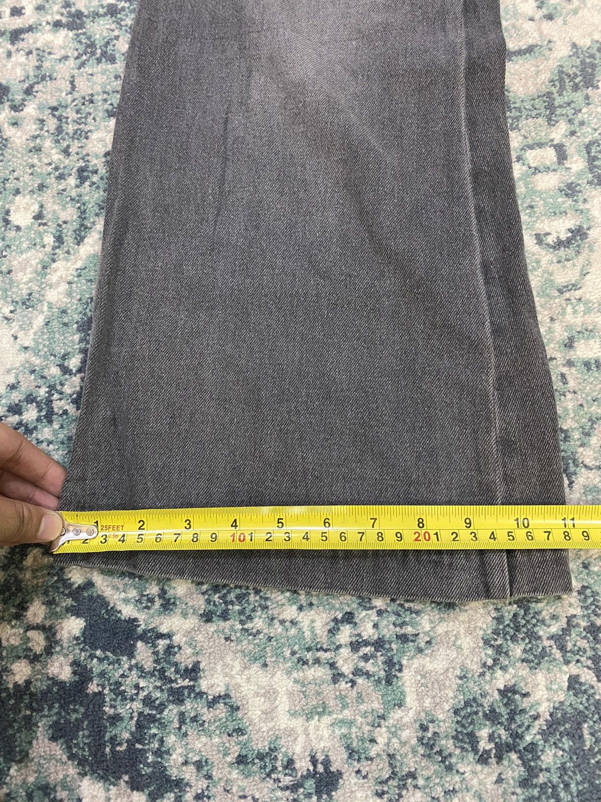 Japanese Brand Y2K Baggy Fashion Flare La Via Del Denim Pant Size US 28 / EU 44 - 4 Thumbnail