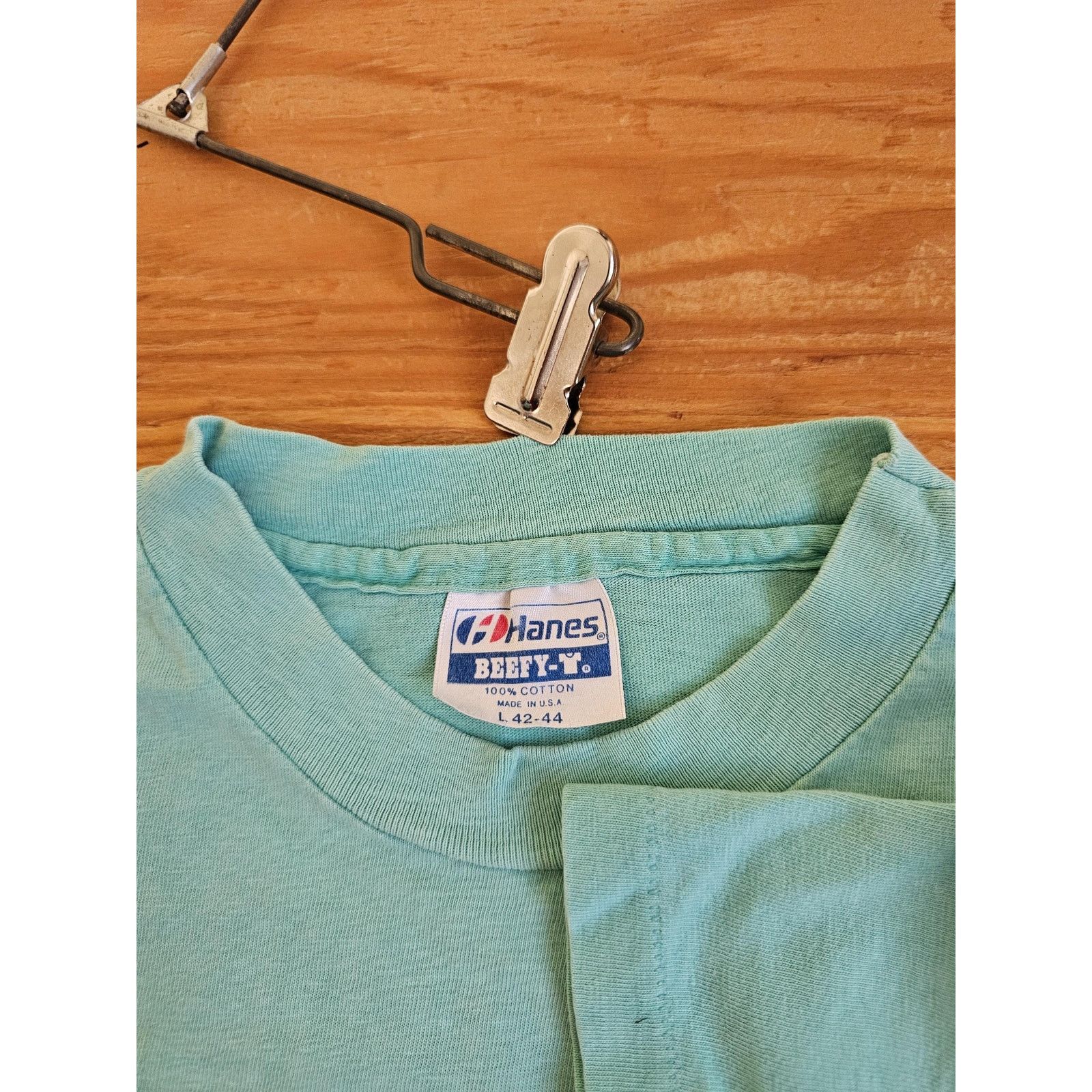 Hanes The Chinooks Long Beach CA Lacrosse T-Shirt Sz M-L? 1988 Size US L / EU 52-54 / 3 - 3 Thumbnail