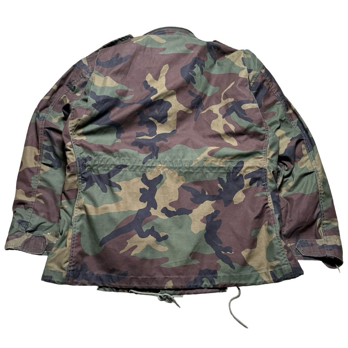 Other Vintage 70s Camo Military Cold Weather Field Woodland Jacket Size US L / EU 52-54 / 3 - 9 Thumbnail