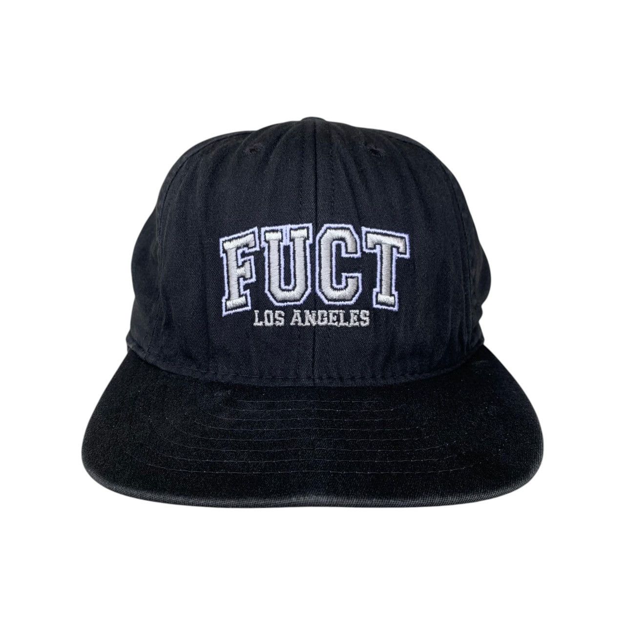 FUCT [SOLD] Vintage 90s FUCT Skateboards Flexfit Size ONE SIZE - 1 Thumbnail
