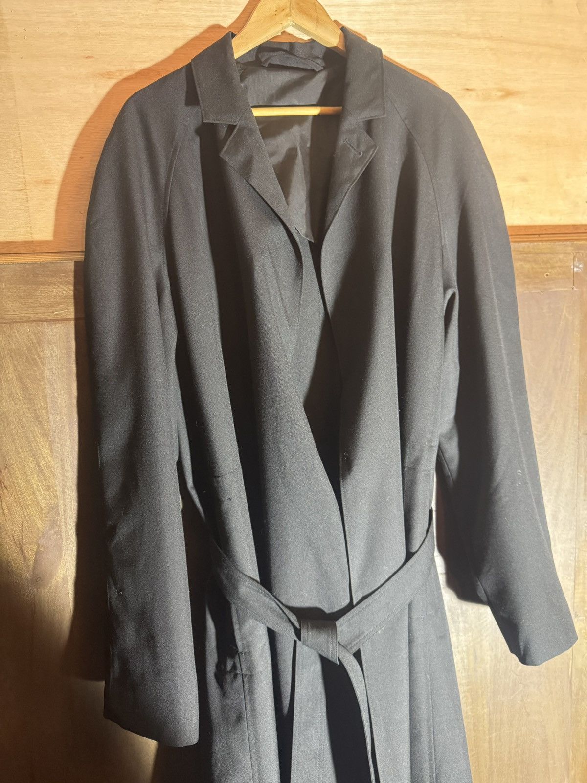 Lemaire lemaire long kimono coat in black wool M Size US M / EU 48-50 / 2 - 6 Thumbnail