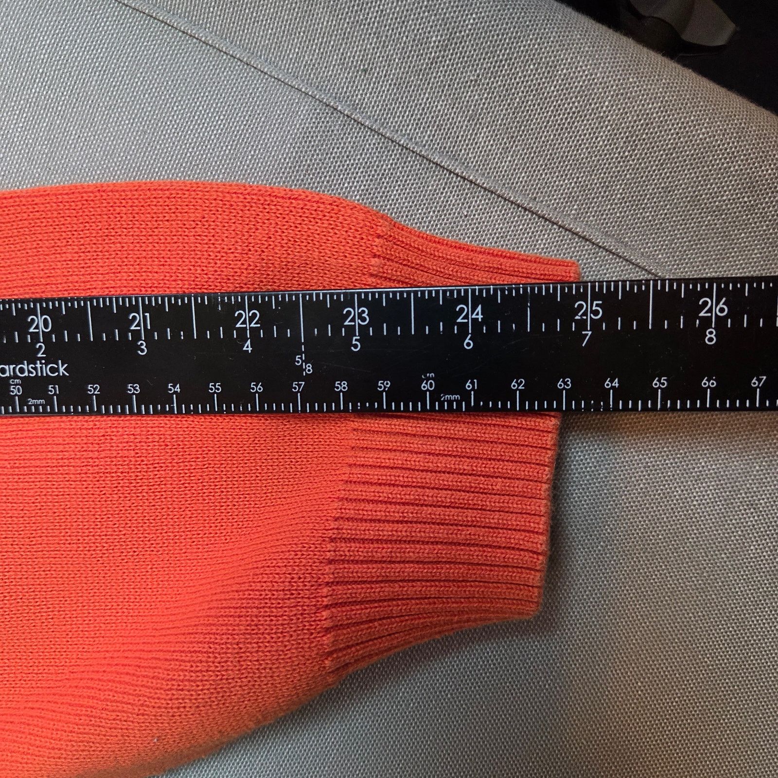 Chaps Vintage Chaps RL XXL Orange Stripe Sweater Size US XXL / EU 58 / 5 - 12 Thumbnail