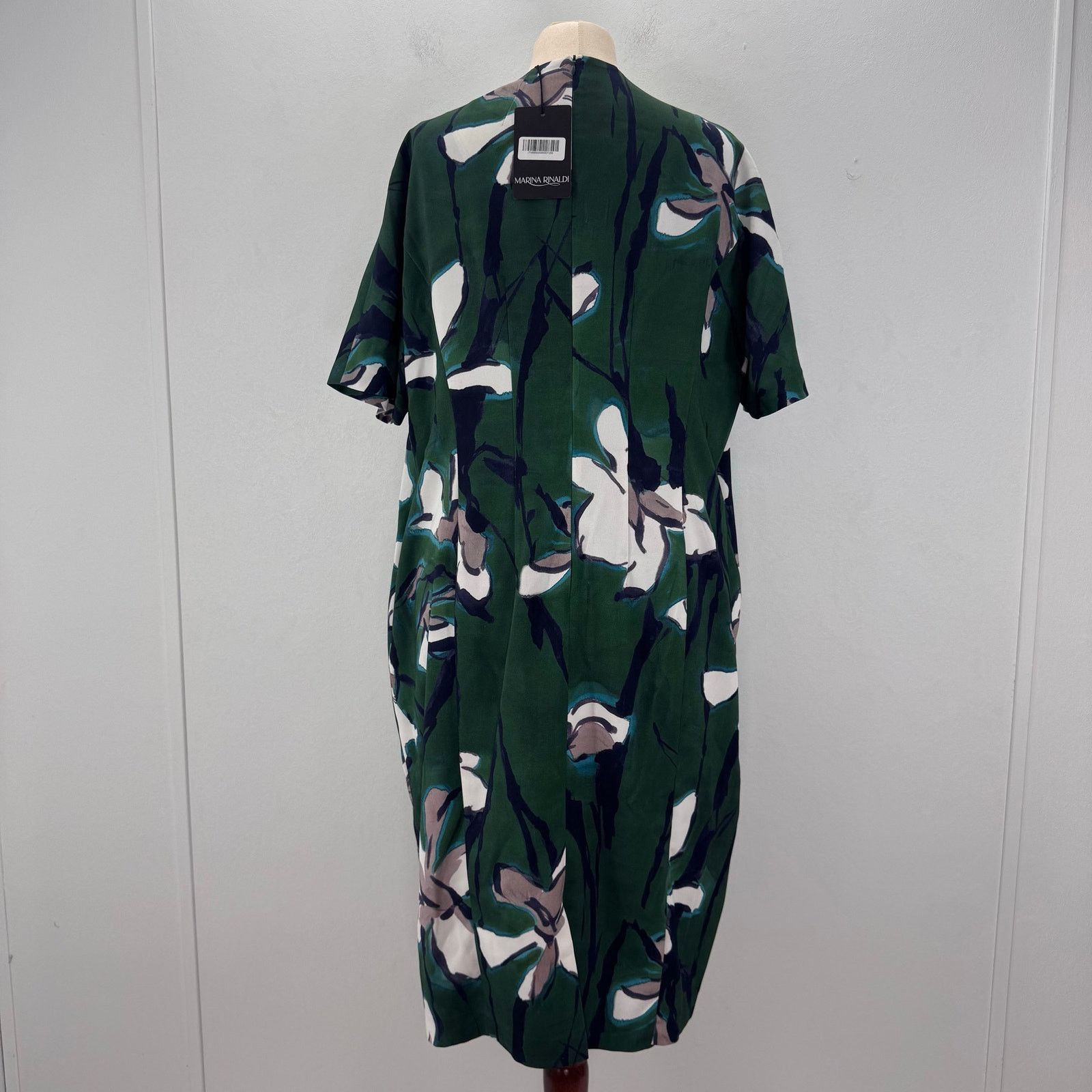 Marina Rinaldi Marina Rinaldi Destino Floral Printed Dress Green US 22 Size 3XL / US 20-22 - 5 Thumbnail