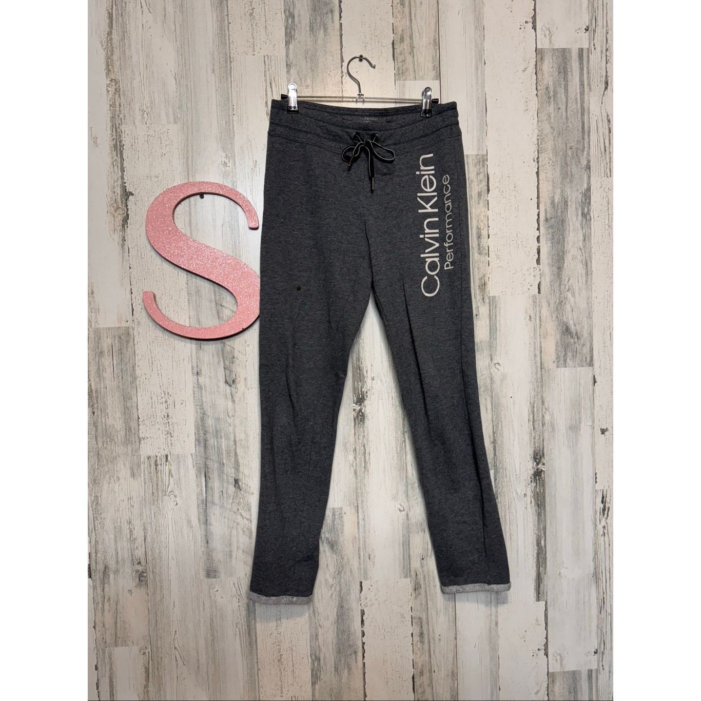 Calvin Klein Calvin Klein Performance Jogger Sweatpants Gray Small Size 27" / US 4 / IT 40 - 1 Thumbnail