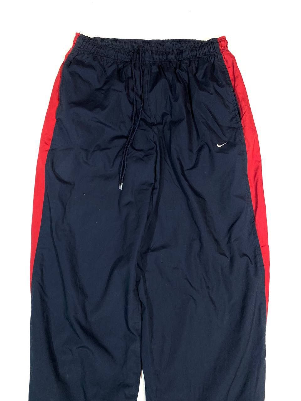 Nike Nike Track Pants Vintage Navy Nylon Y2K Parachute Size US 34 / EU 50 - 4 Thumbnail