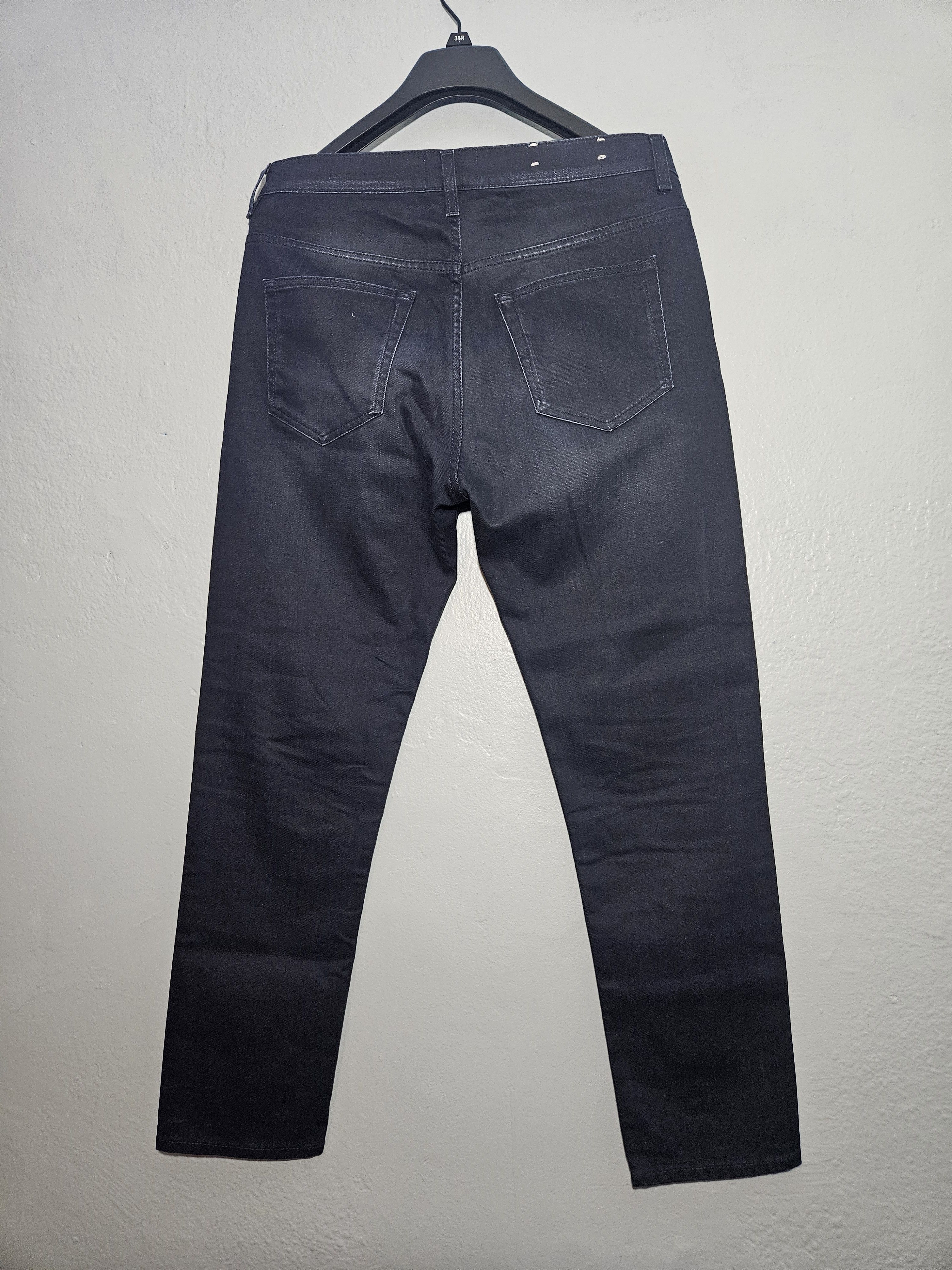 Acne Studios Town Twilight Navy Blue Waxy Denim Size US 33 - 6 Thumbnail
