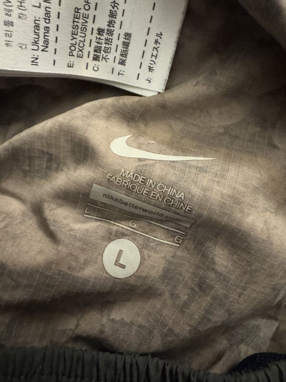 Gyakusou Gyakusou Nike FW12 Leaf Print Shorts Size US 33 - 6 Thumbnail