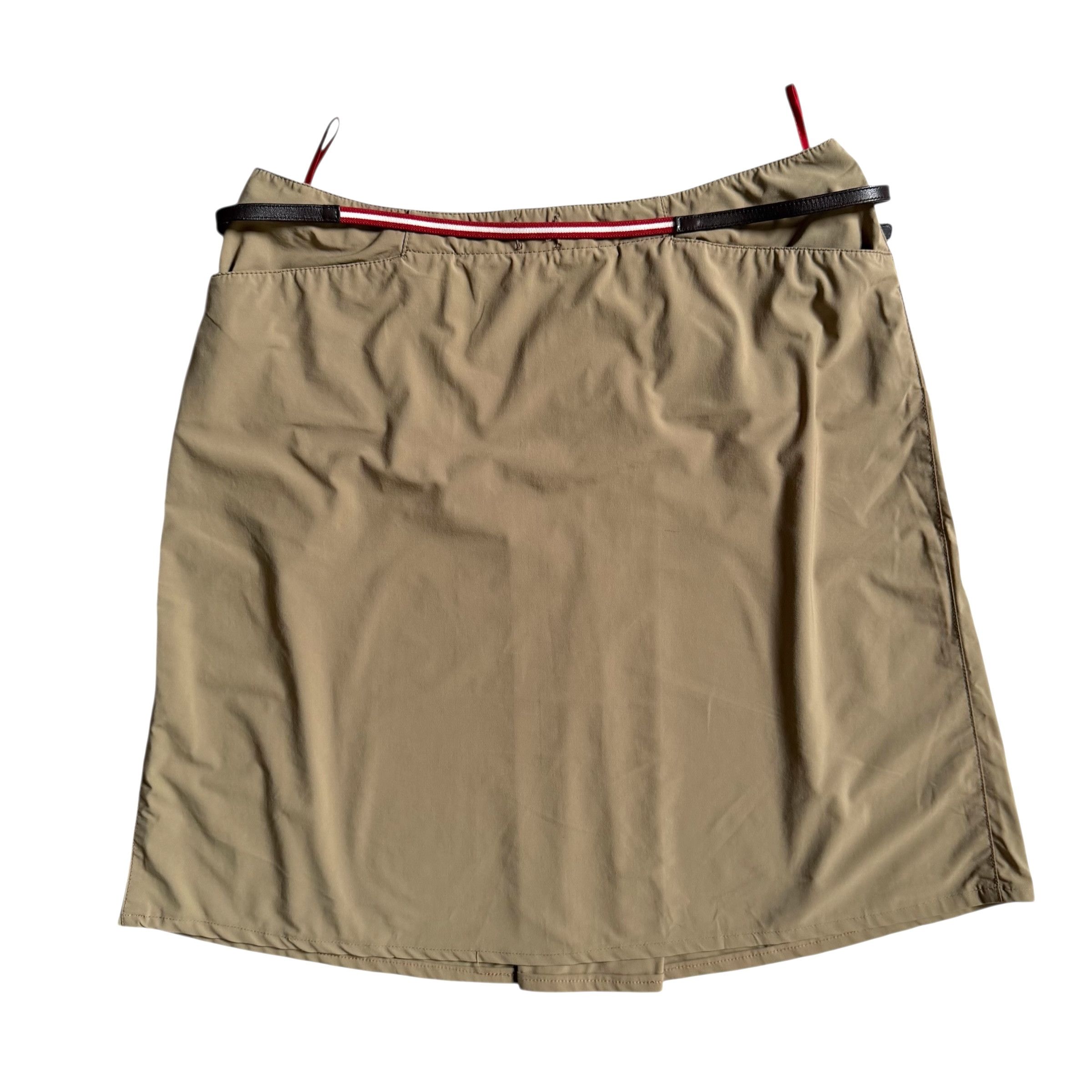 Prada PRADA VINTAGE NYLON SKIRT Size 30" / US 8 / IT 44 - 1 Thumbnail