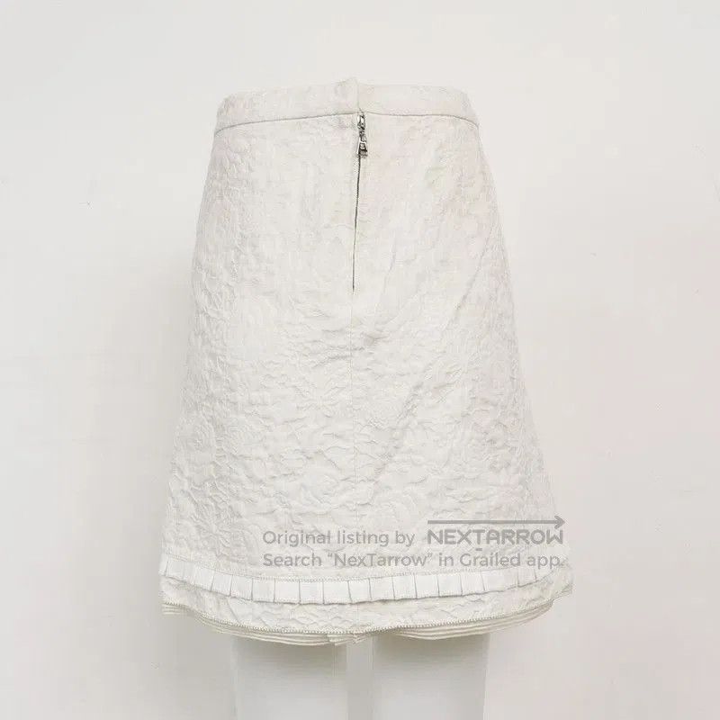 Louis Vuitton Louis Vuitton Quilted Cotton Midi Skirt. Size US 34 / EU 50 - 2 Thumbnail