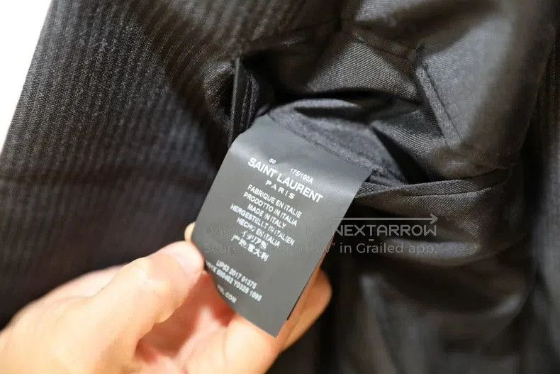 Saint Laurent Paris Saint Laurent Wool Mohair Blazer. Size US L / EU 52-54 / 3 - 4 Thumbnail