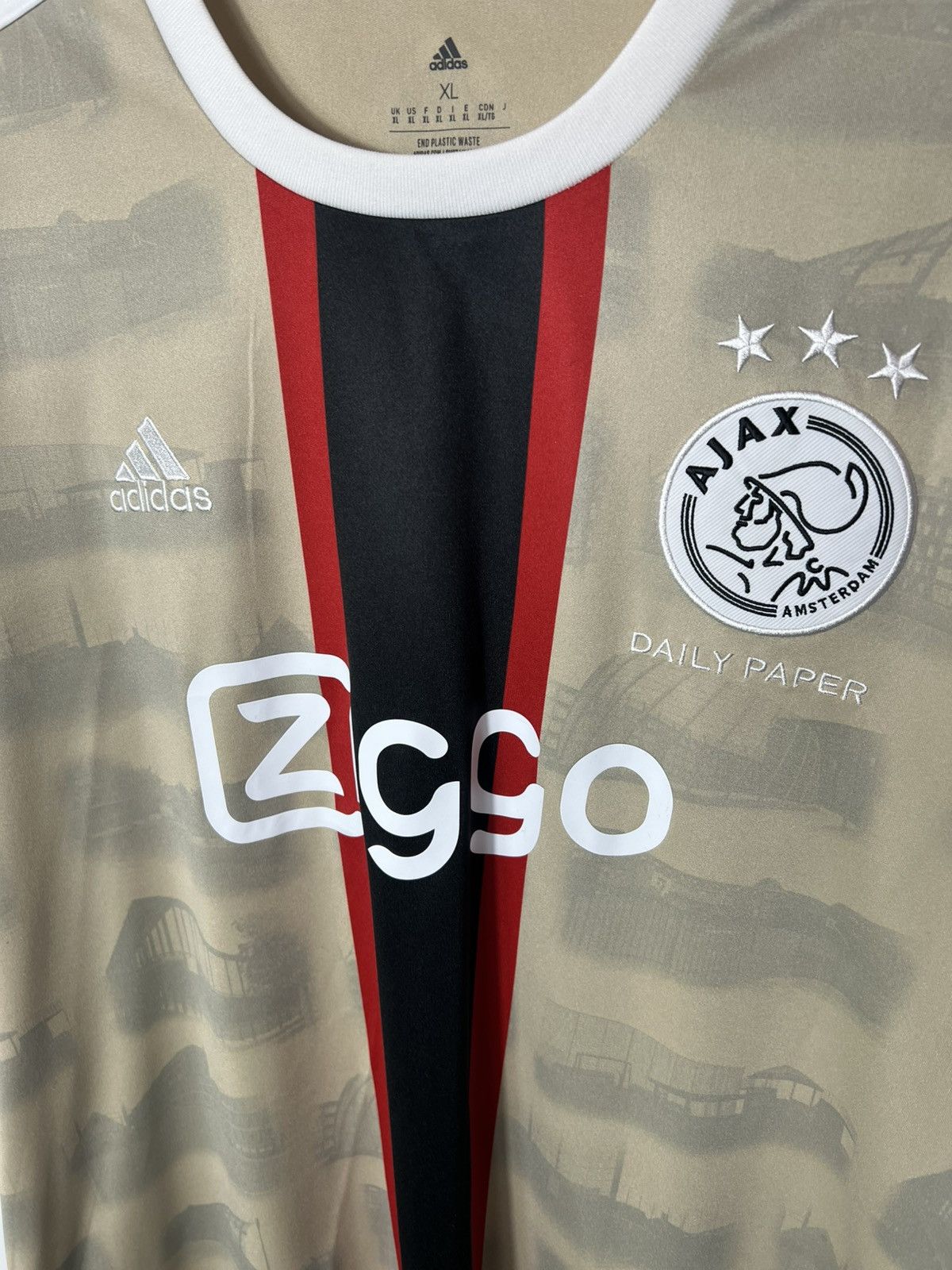 Adidas Adidas Ajax Daily Paper 22/23 soccer football jersey Hg1393 Size US XL / EU 56 / 4 - 4 Thumbnail