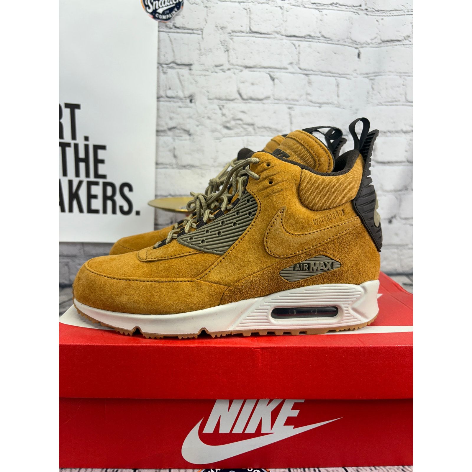 Nike Nike Air Max 90 Sneakerboot 2015 Shoes Men 7.5 Brown Sneaker Size US 7 / EU 40 - 3 Thumbnail