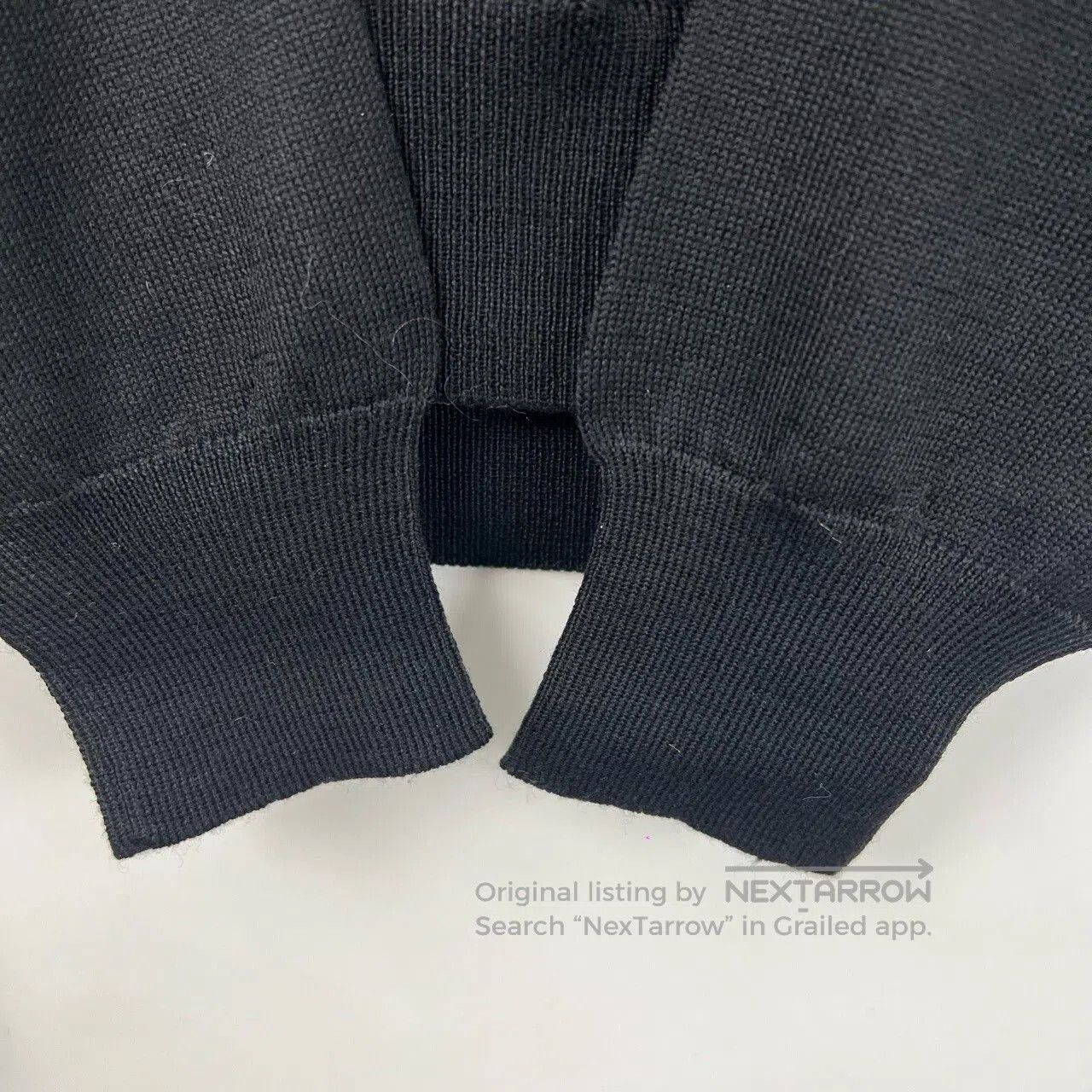 Prada Prada Black V-Neck Knit Sweater. Size US M / EU 48-50 / 2 - 6 Thumbnail