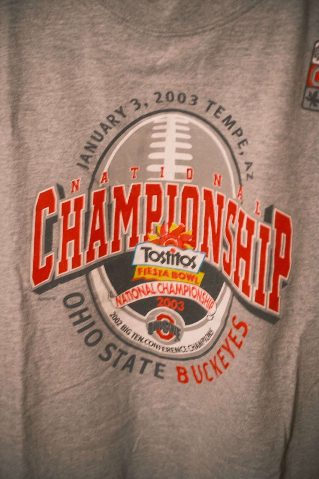 Gildan Ohio State Buckeyes 03 Fiesta Bowl National Championship Tee Size US L / EU 52-54 / 3 - 5 Thumbnail