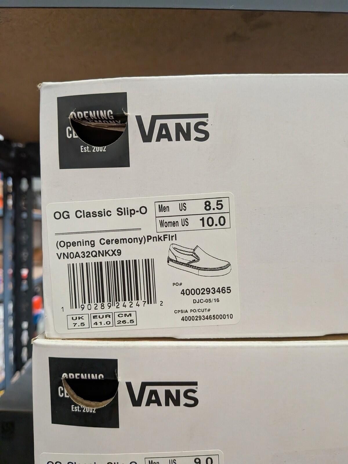 Vans Vans Vault x Opening Ceremony Slip-On LX Qi Pao Pink US8.5 Size US 8.5 / EU 41-42 - 7 Thumbnail
