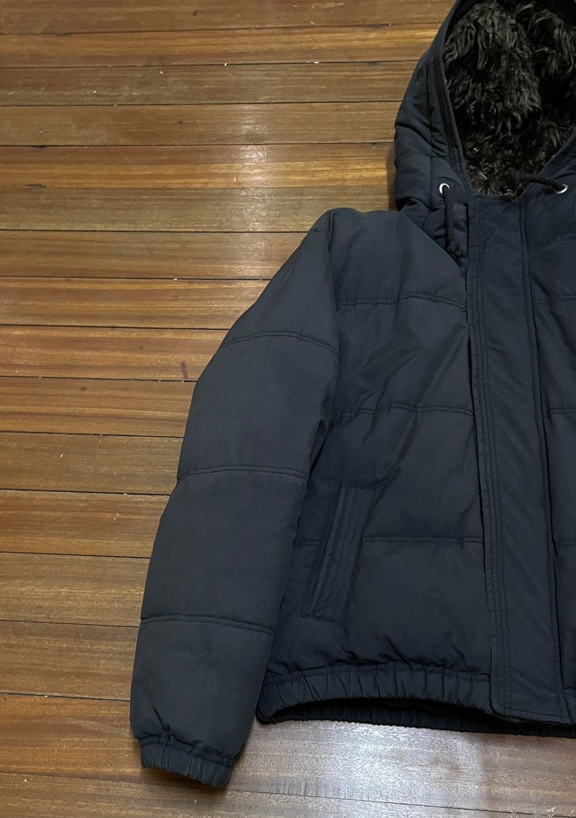 Abercrombie & Fitch × Vintage Very Rare Vintage Brand Abercrombie & Fitch Fur Puffer 1990s Size US L / EU 52-54 / 3 - 5 Thumbnail