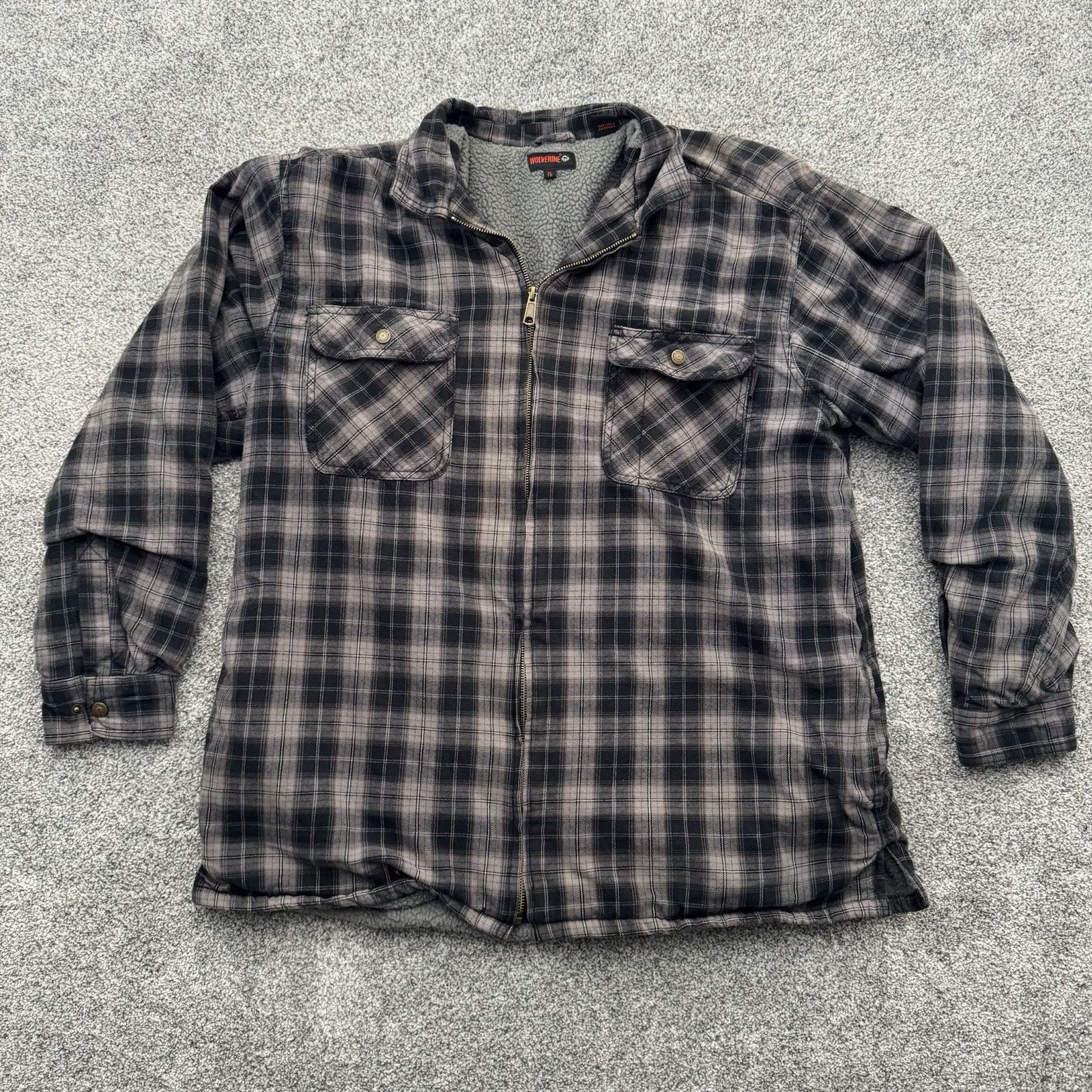 Wolverine Wolverine Jacket Men XL Fleece Lined Academia Gorpcore Size US XL / EU 56 / 4 - 1 Thumbnail