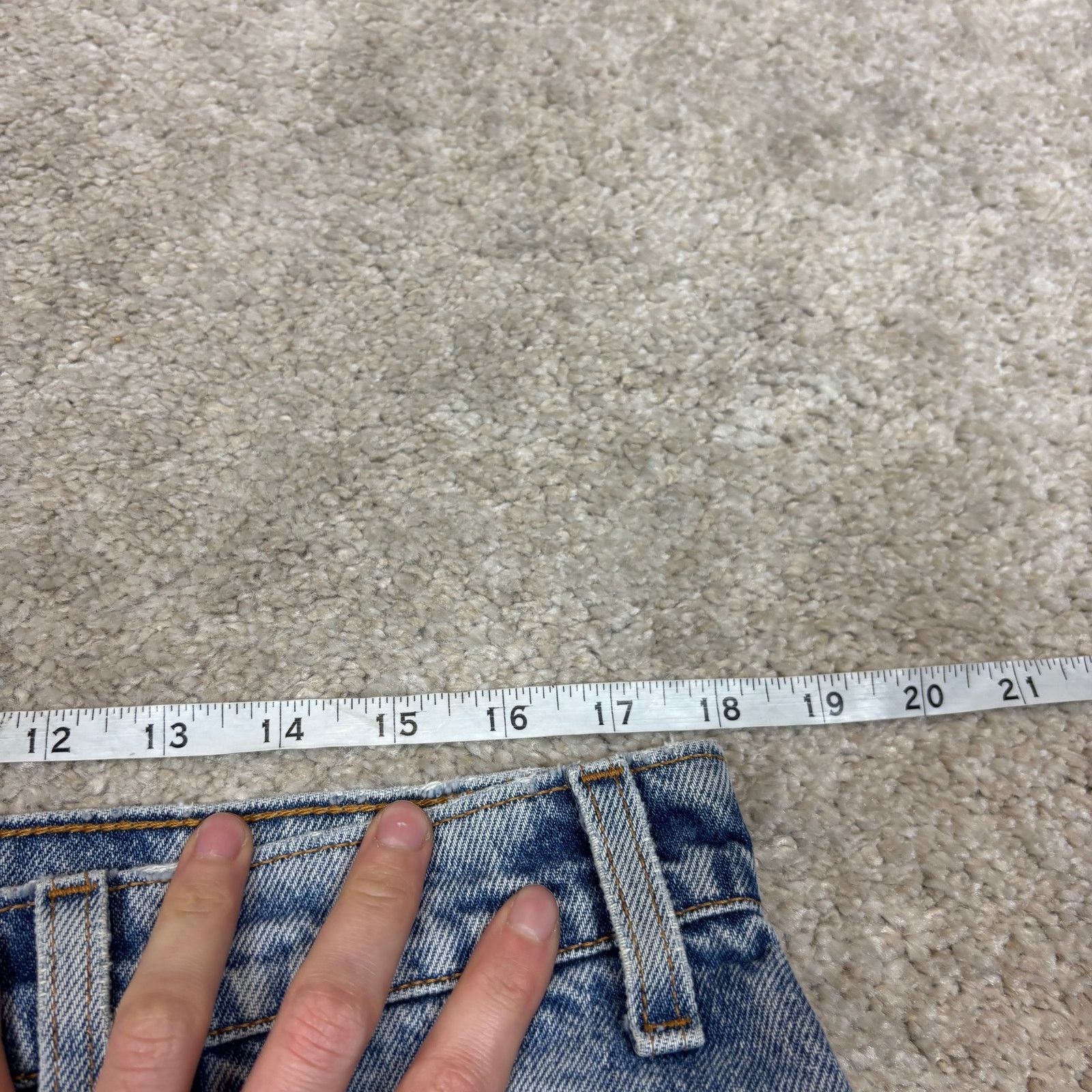 Levi's × Vintage Vintage 90s Levi's 505 Regular Fit Straight Leg Jeans 36x30 Size US 36 / EU 52 - 9 Thumbnail