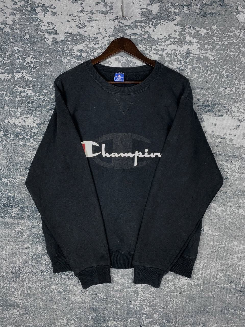 Champion × Vintage Vintage Champion Sweatshirts Size US L / EU 52-54 / 3 - 4 Thumbnail
