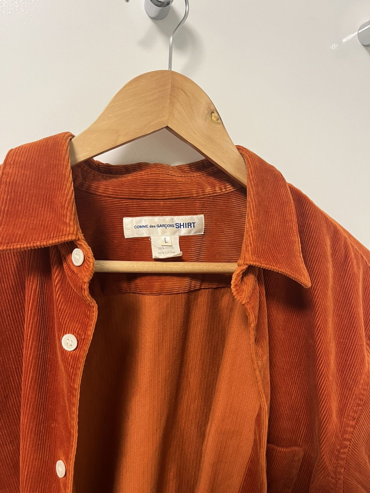 Comme des Garcons Corduroy shirt Size US L / EU 52-54 / 3 - 2 Thumbnail