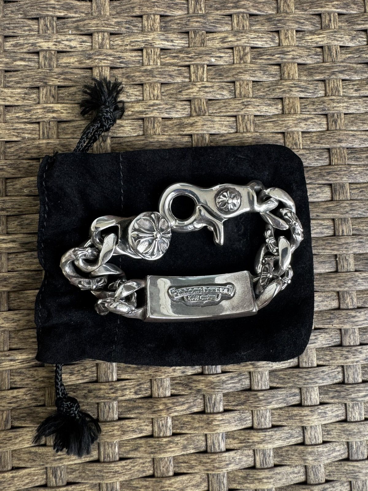 Chrome Hearts Chrome Hearts Floral ID Bracelet Size ONE SIZE - 14 Thumbnail