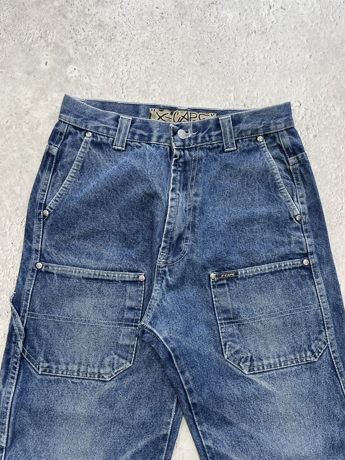 Southpole Rare baggy southpole denim rap jeans pants low waist y2k Size US 31 - 4 Thumbnail