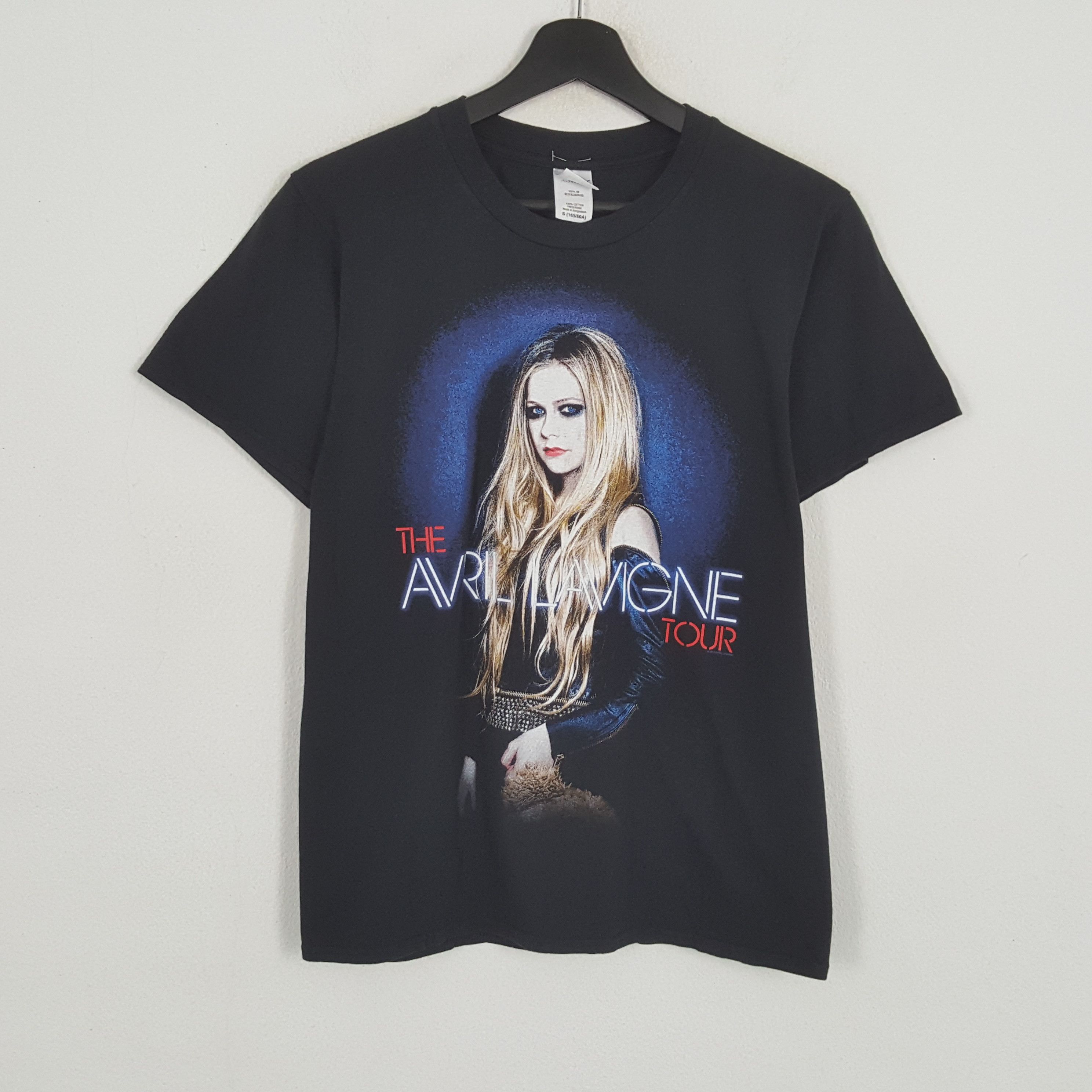 Band Tees × Vintage ANVRIL LAVIGNE Rock Singer Music 2014 Tour Tshirt Size US S / EU 44-46 / 1 - 1 Thumbnail