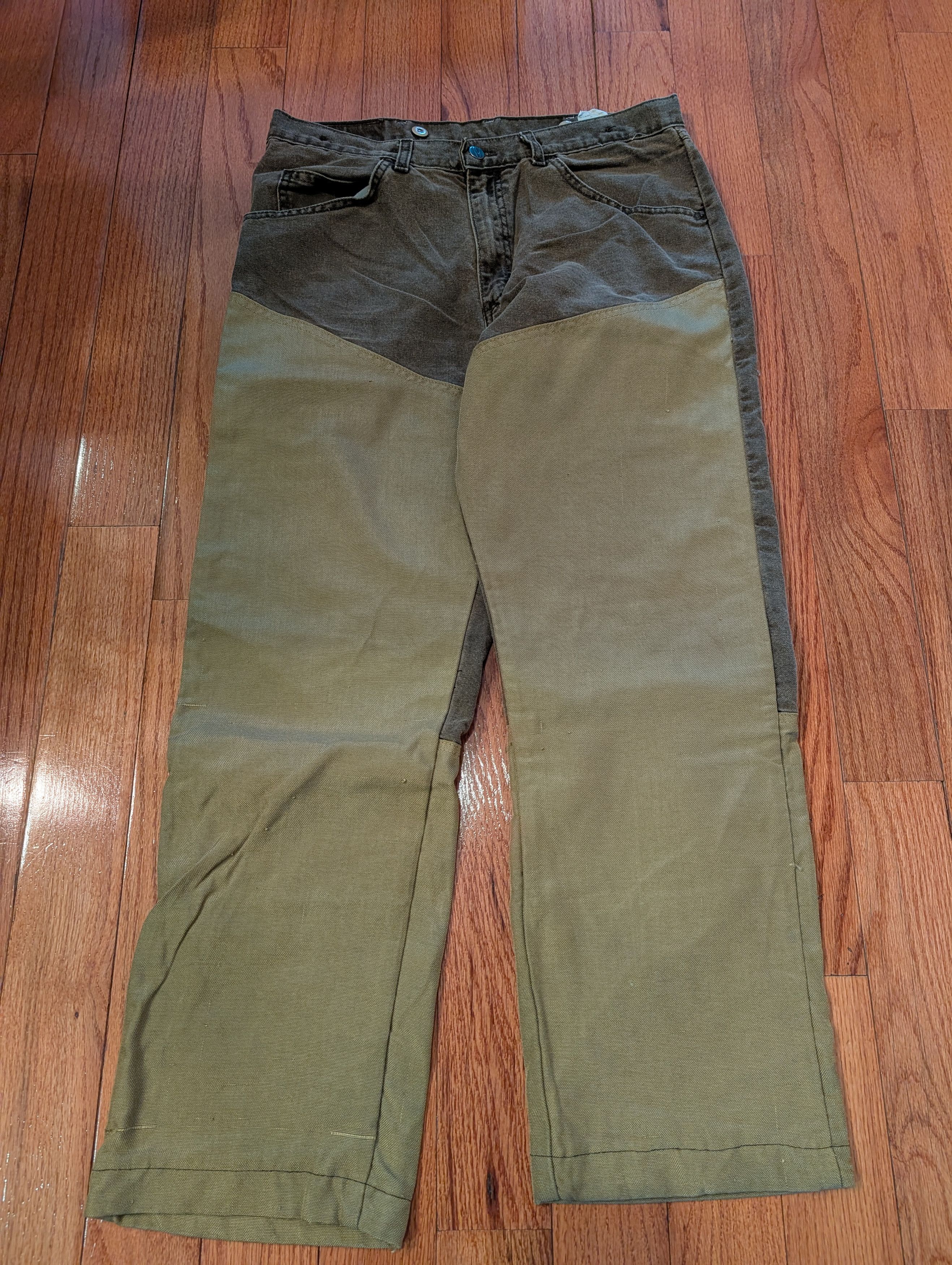 Realtree Vintage Gander Canvas Hunting Pants Green Men’s 34x30 Size US 34 / EU 50 - 1 Thumbnail