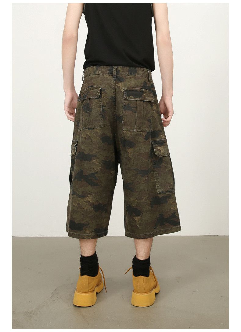 Japanese Brand × Vintage American retro camouflage multi-pocket cargo shorts Size US 32 / EU 48 - 5 Thumbnail