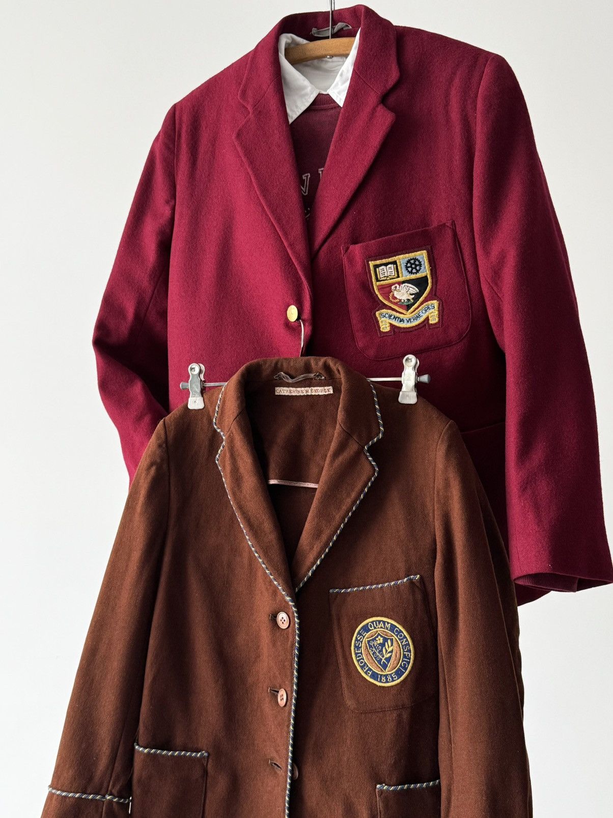 1950s England Wolverton Institute Women’s Rowing Wool Blazer