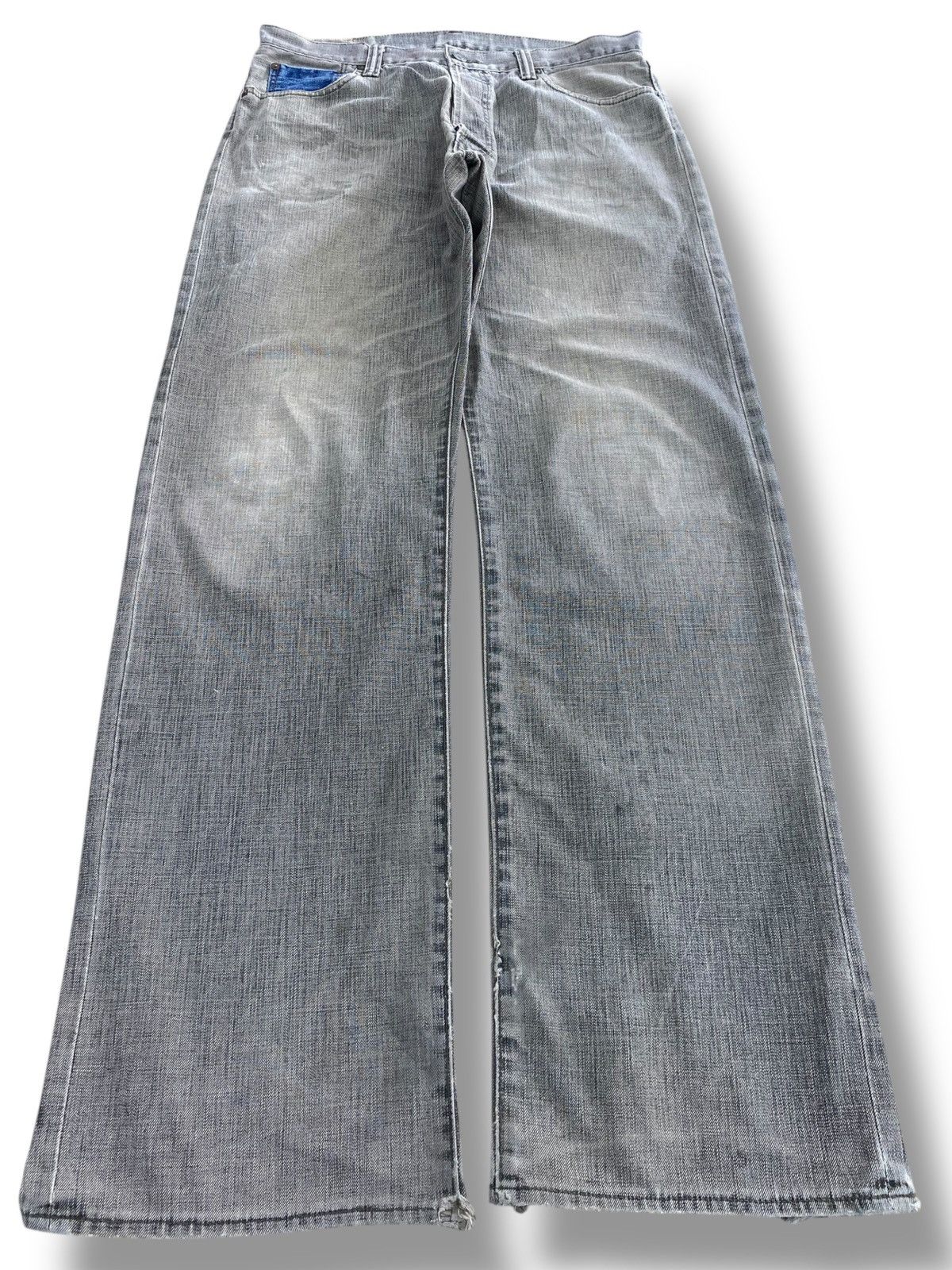 Japanese Brand Japanese Brand Light Wash Style Loose Jeans Size US 34 / EU 50 - 1 Thumbnail