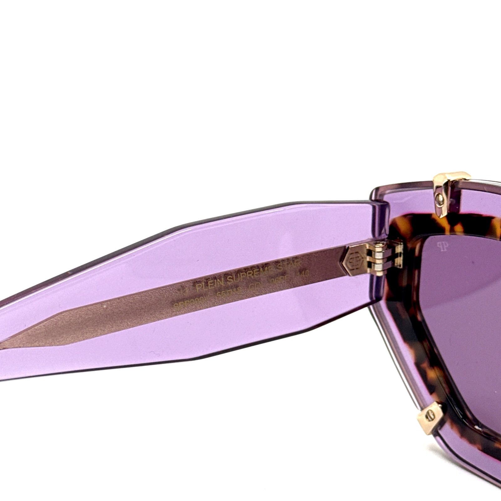Philipp Plein New PHILIPP PLEIN Sunglasses Plein Supreme Star SPP099V 06PF Size ONE SIZE - 8 Thumbnail