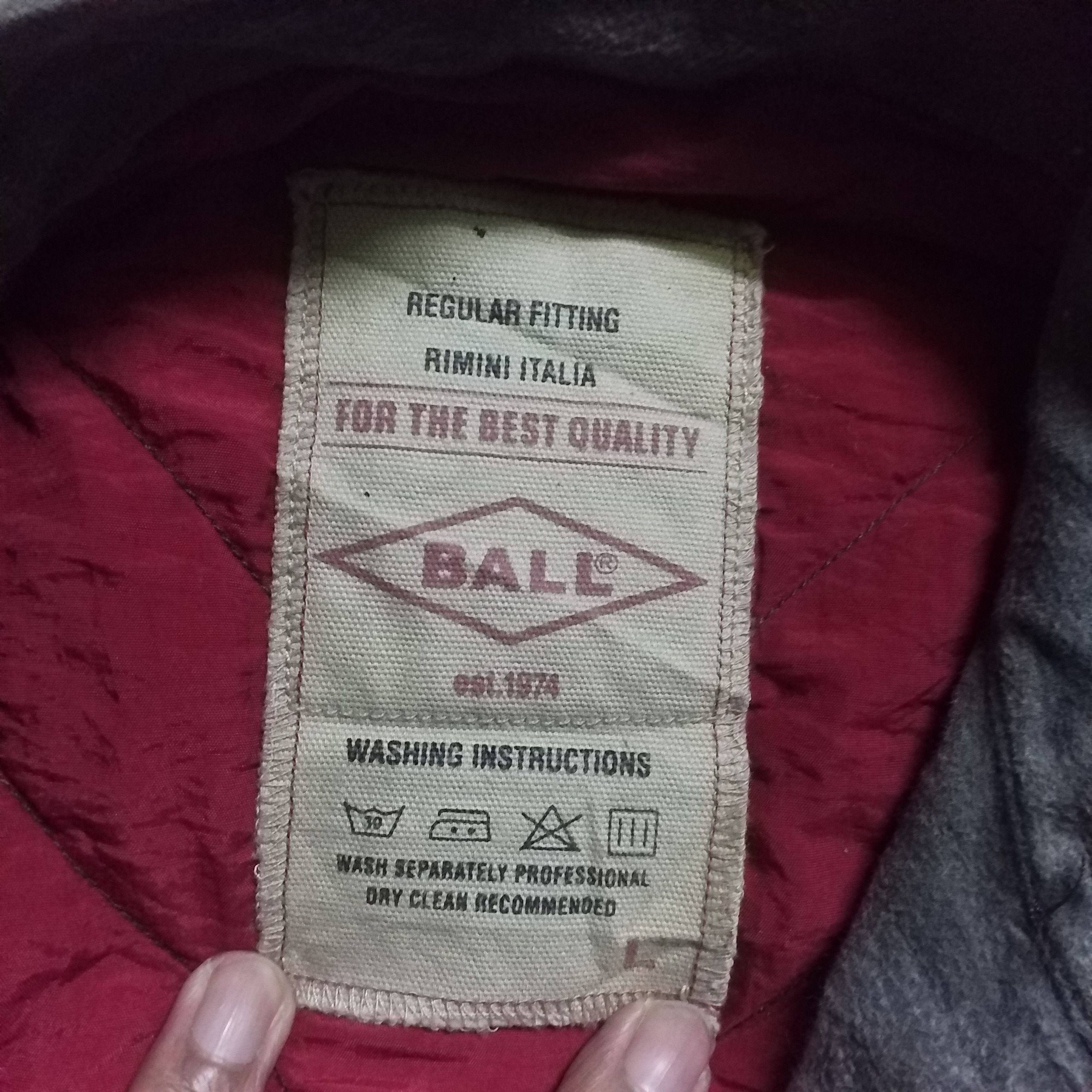 Japanese Brand BALL SYNTETIC LEATHER RAIDER STYLE Size US L / EU 52-54 / 3 - 5 Thumbnail