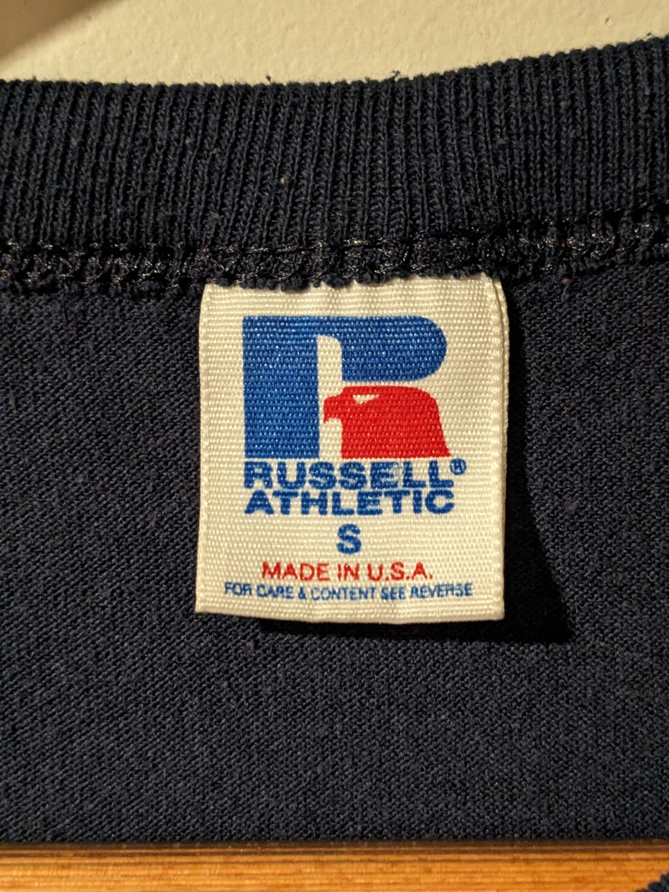 Russell Athletic × Vintage Vintage 90s Penn State Nittany Lion Russell Athletic T-Shirt Size S / US 4 / IT 40 - 4 Thumbnail