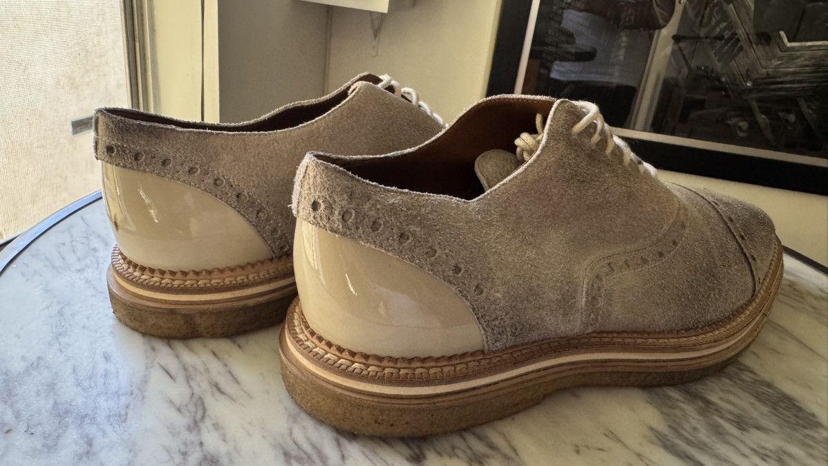 Louis Vuitton Suede Richelieu with Stacked Sole Size US 9 / EU 42 - 7 Thumbnail