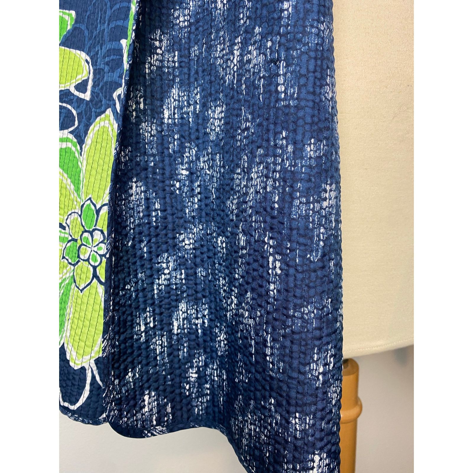 Nordstrom Alfred Dunner Sz 22 Reversible Lightweight Open Front Jacket Size 3XL / US 20-22 - 3 Thumbnail