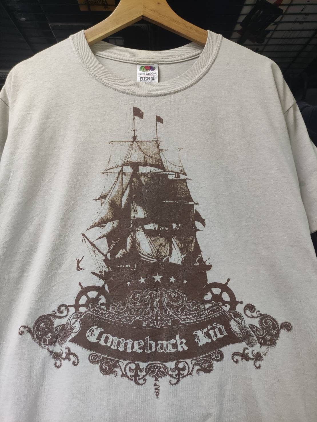Band Tees Vtg 00's Comeback Kid " Jump Out Flying Dutchman " T-Shirt Size US L / EU 52-54 / 3 - 1 Thumbnail