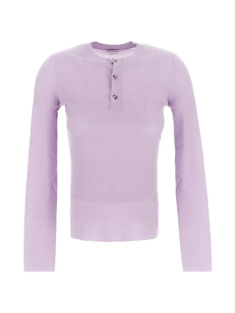 o1bcso1str0225 Light Wool Top Sweater in Purple