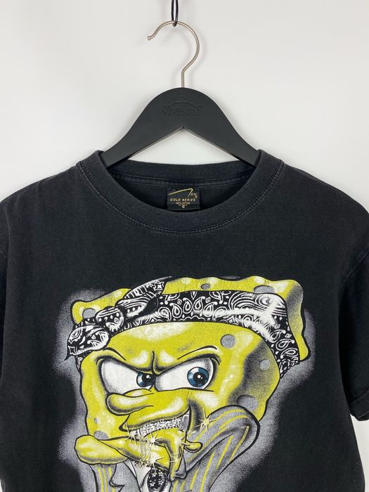 Vintage 1990’s Vintage Faded Spongebob Gagster T-Shirt | Grailed