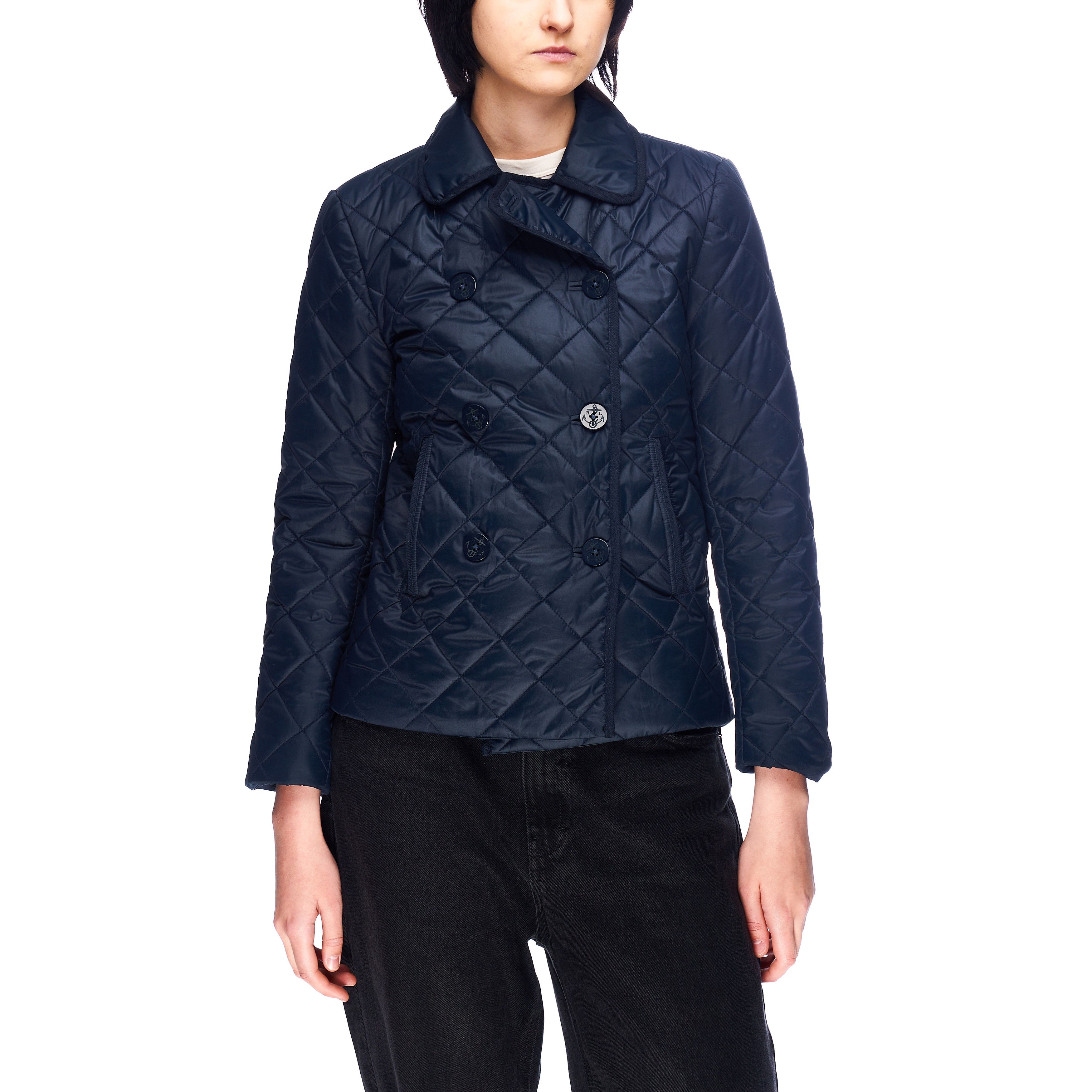 Polo Ralph Lauren Kid's Girl's Navy Quilted Jacket Size XL (16 years