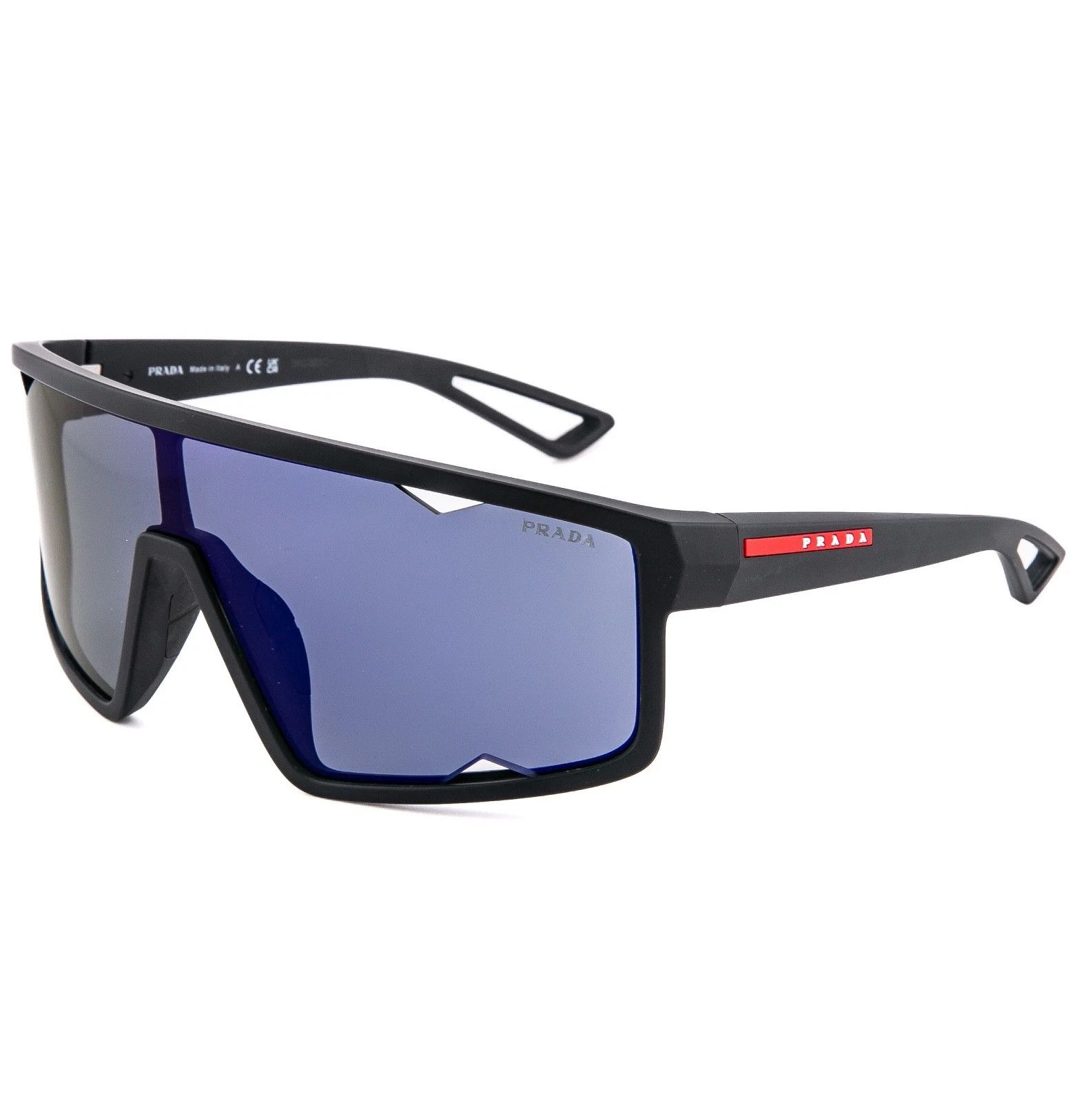 Prada PRADA A03 Linea Rossa Sport Black Violet Sunglass PSA03S Size ONE SIZE - 3 Thumbnail