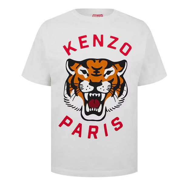 Image of Kenzo O1G2R1Mq0424 T-Shirts In Off White, Men's (Size Small)