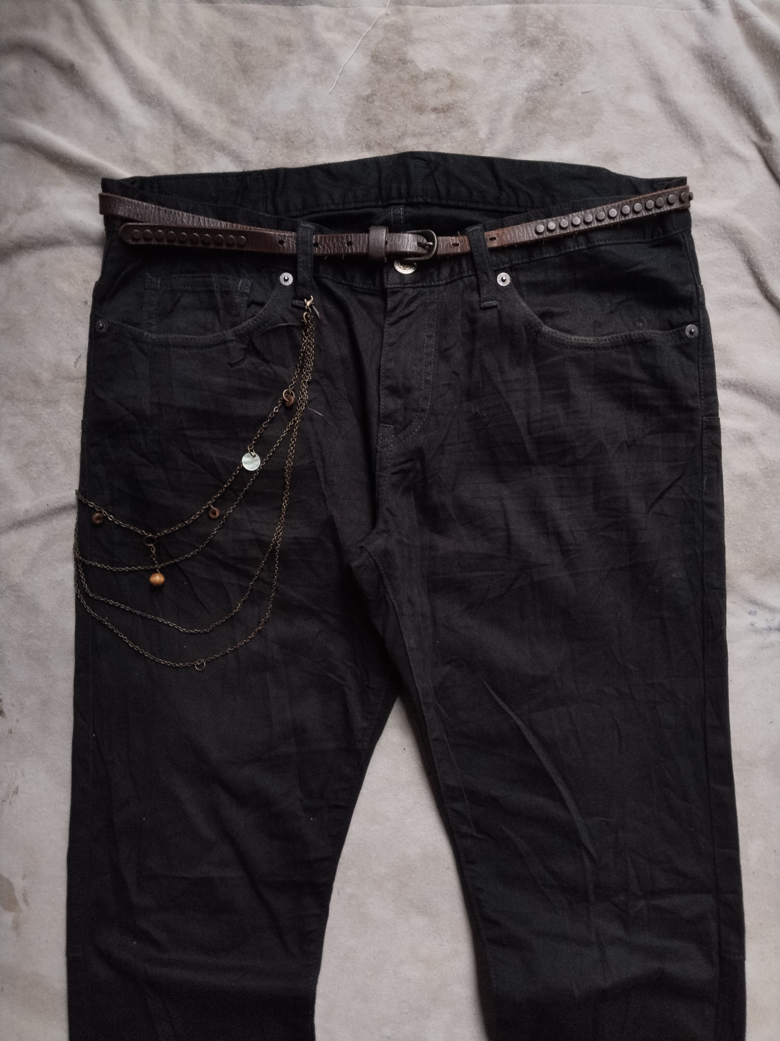 If Six Was Nine × Le Grande Bleu (L.G.B.) × Tornado Mart Tornado Mart slim jean Size US 33 - 3 Thumbnail
